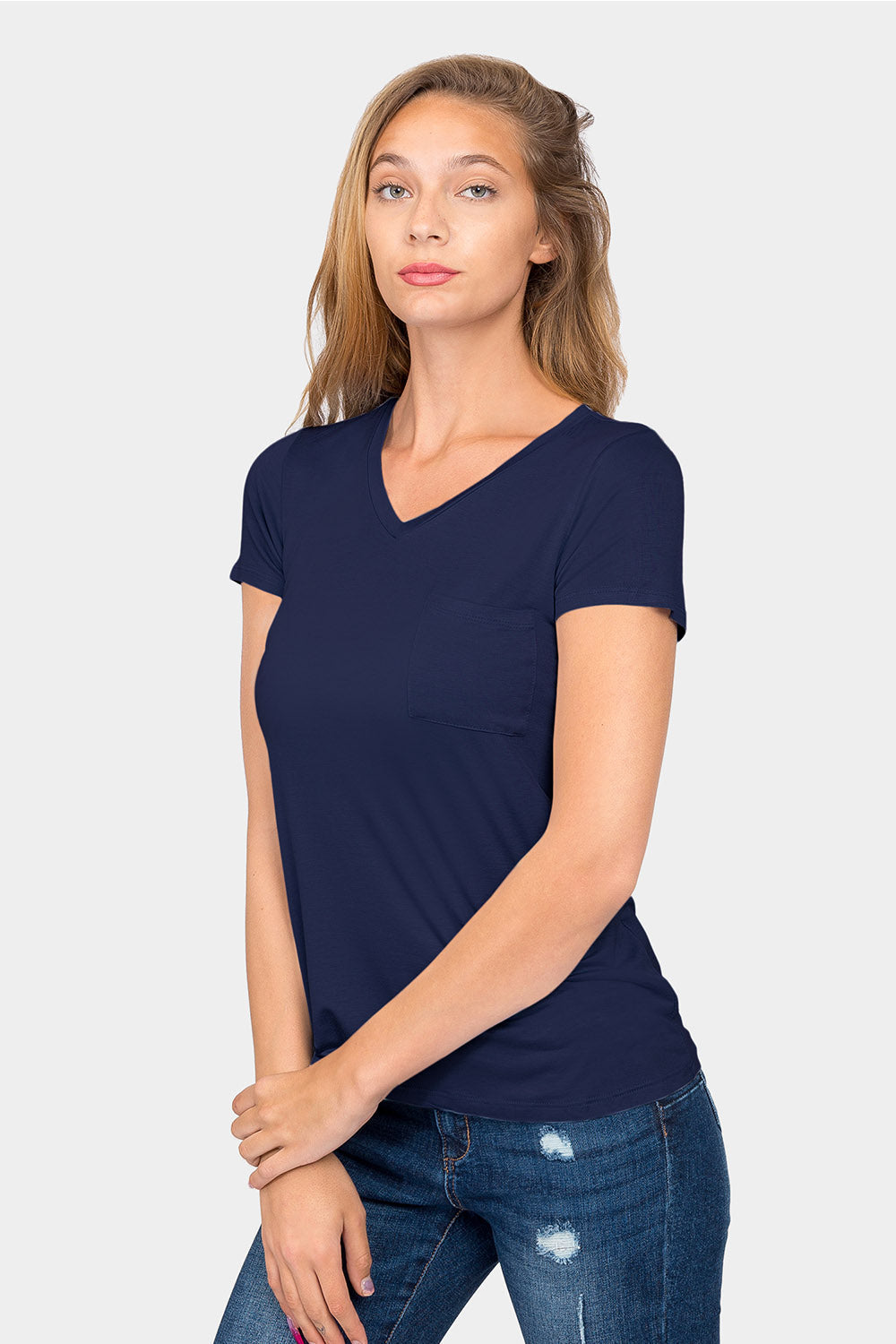 Essential V-Neck Jersey T-Shirt