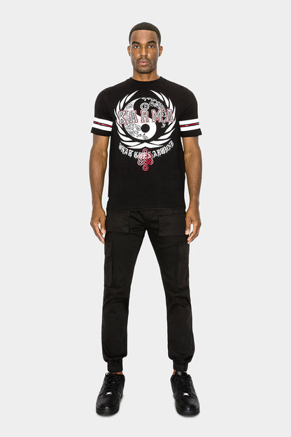 Positivity Karma Graphic T-Shirts