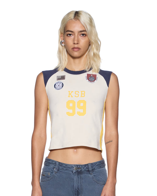 KSB BABY TANK NAVY WHITE