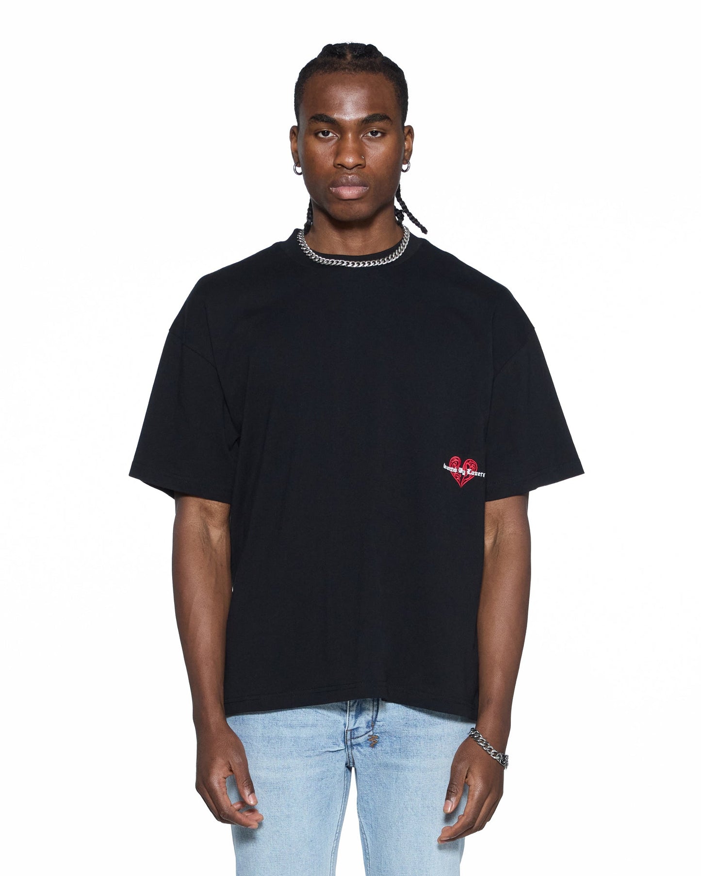 HBL EKCESS SS TEE PEACHED BLACK