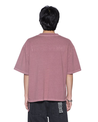 INTRUDER HALEN SS TEE PLUM