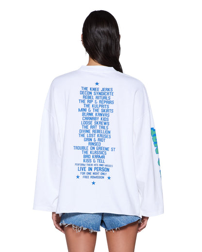 KSTUDIO BOYFRIEND LS TEE WHITE
