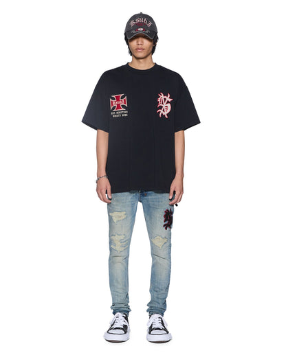 LEAGUE EKCESS SS TEE BLACK