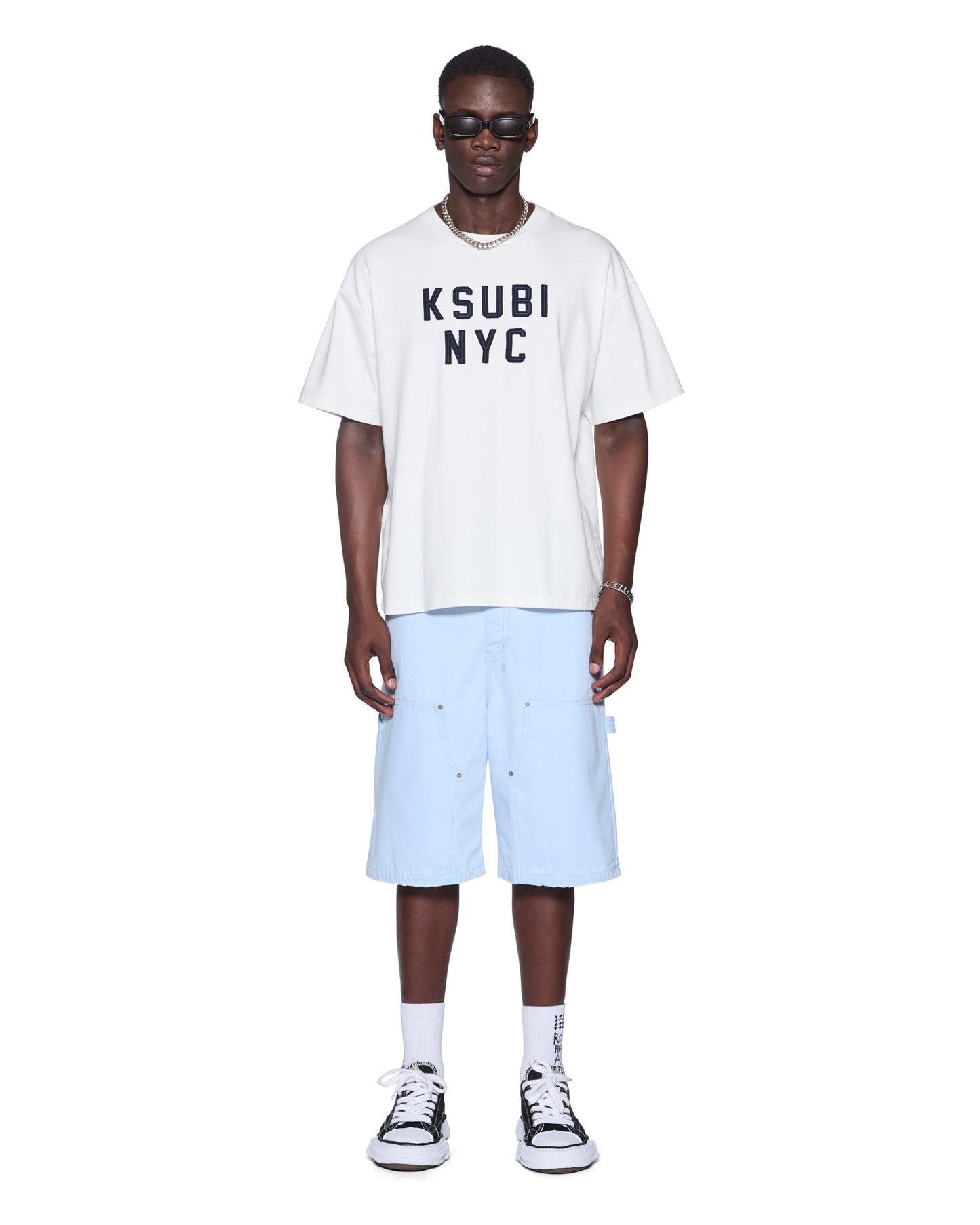 NYC EKCESS SS TEE TRU WHITE