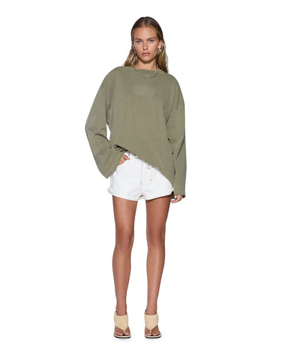 STATE STENCIL BOYFRIEND LS TEE MILITANT