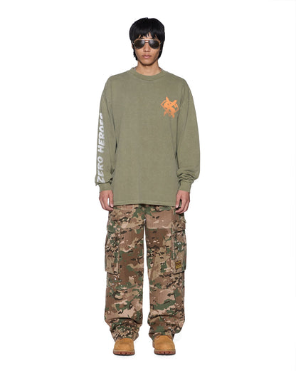 ZERO HEROES LS TEE MILITANT