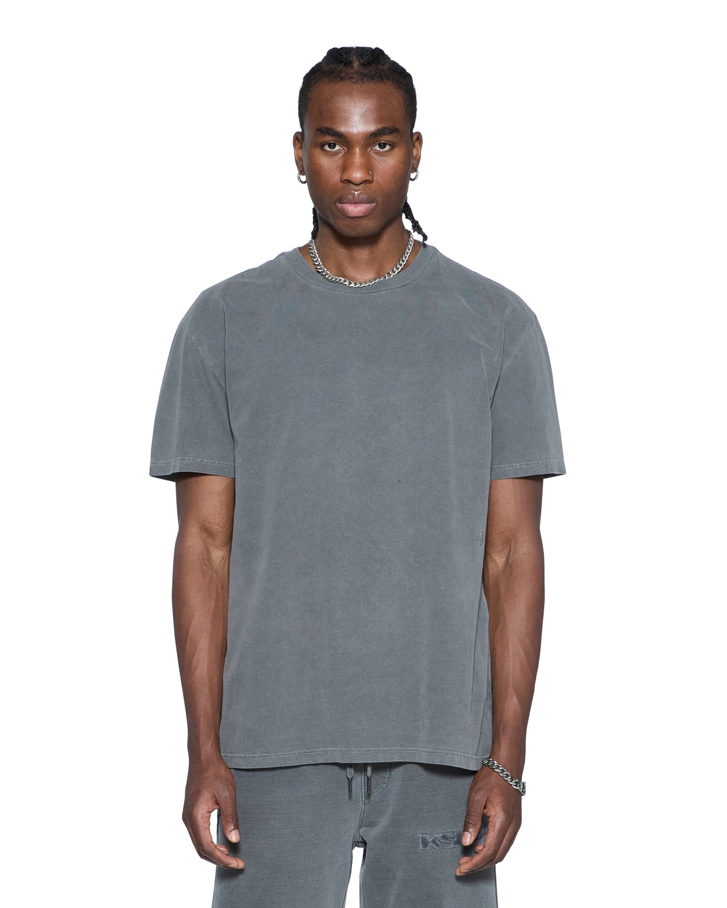 4X4 PAISE BIGGIE SS TEE CHARCOAL