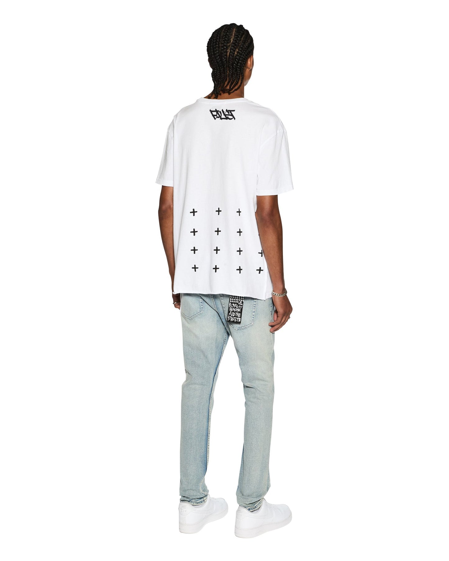 FAUST BIGGIE SS TEE OPTIC WHITE