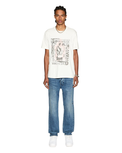 IDOLS KASH SS TEE VINTAGE WHITE