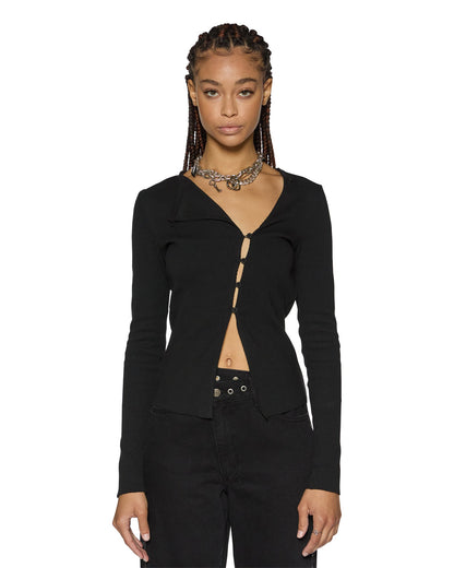 REWORK LS TOP BLACK