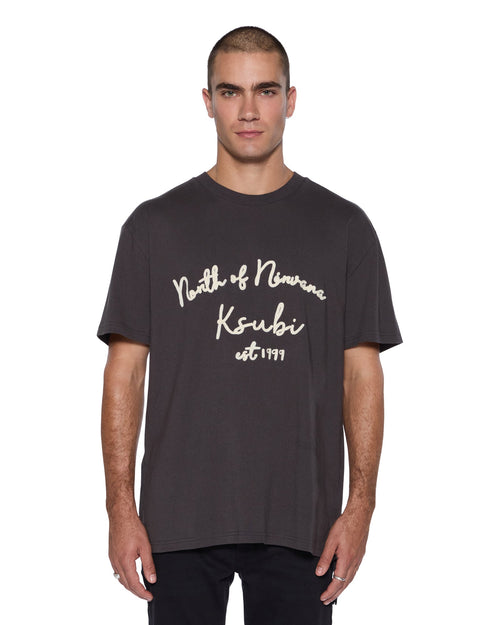 SALUD BIGGIE SS TEE FADED BLACK