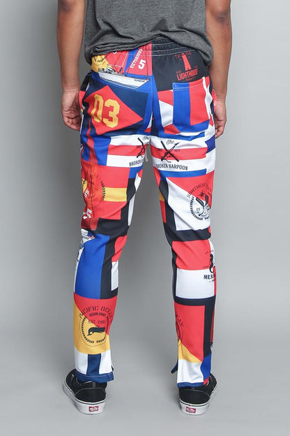 Sailing Flag Track Pants