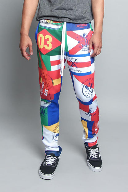Sailing Flag Track Pants