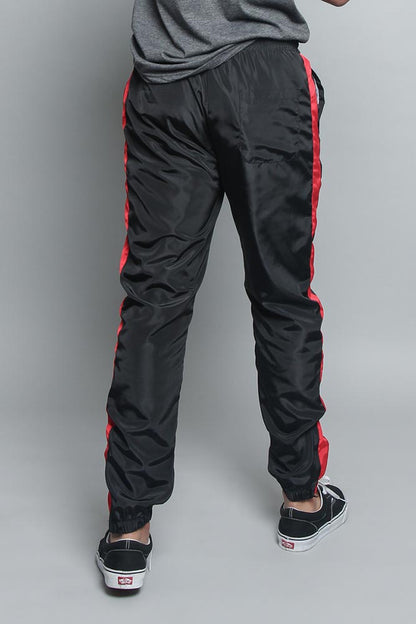 Striped Windbreaker Track Pants