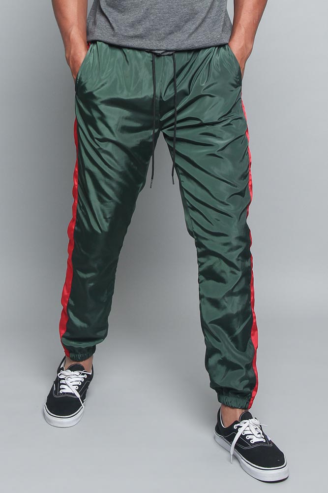 Striped Windbreaker Track Pants