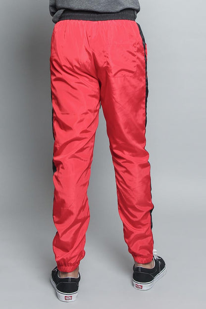 Striped Windbreaker Track Pants