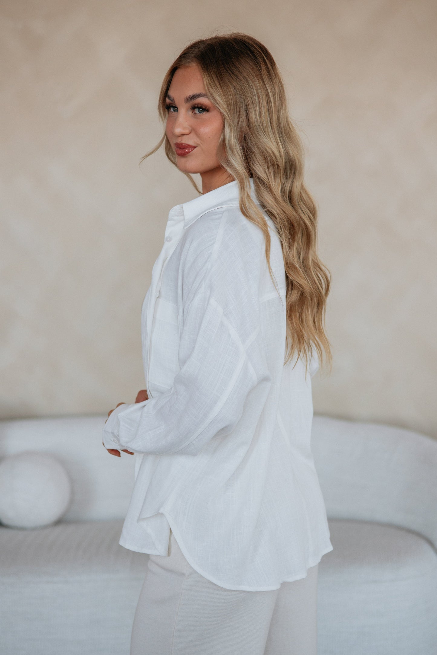 Stephanie Button Down Top