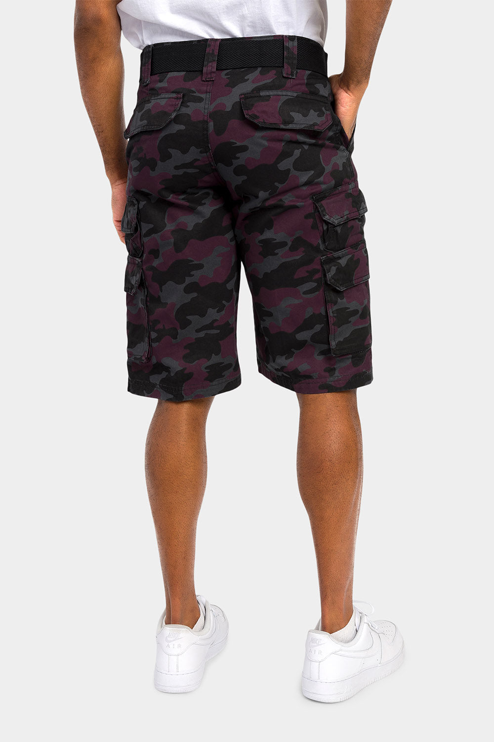 Essential Camo Relaxed Fit Chino Cargo Shorts
