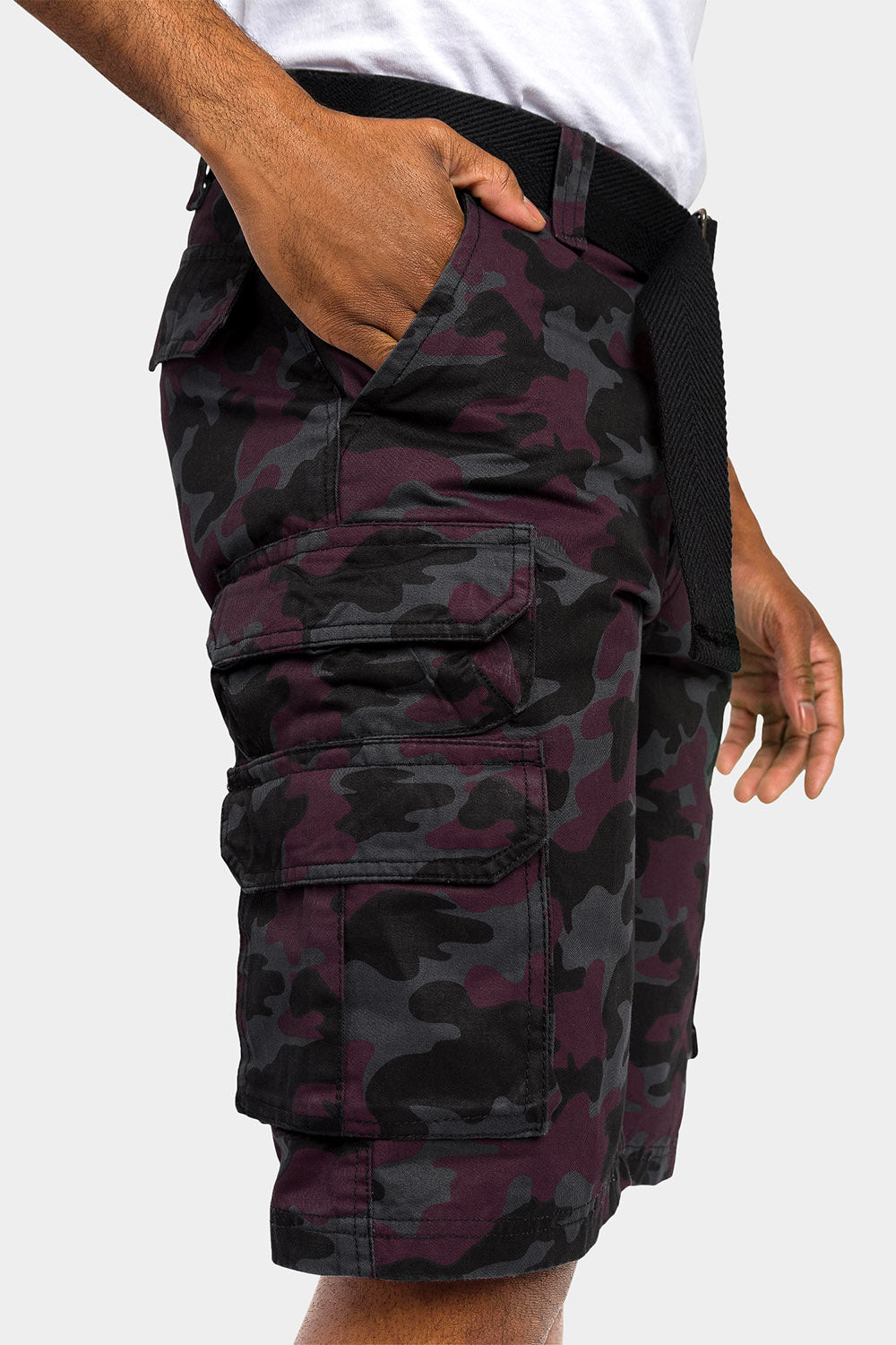 Essential Camo Relaxed Fit Chino Cargo Shorts