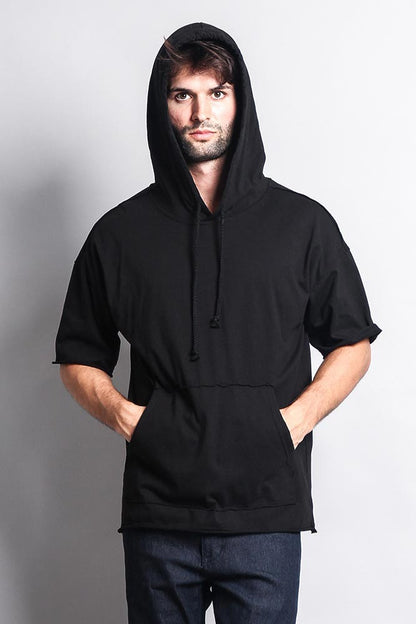 Men's Over Sized Hooded T-Shirt
