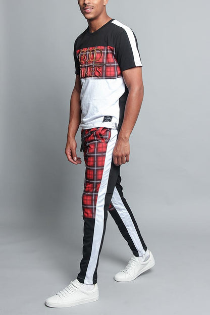 Plaid Good Times Set