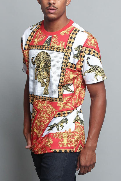 Royal Leopard T-Shirt