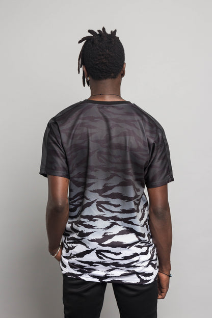 Dip Dye Gradient Tiger T-Shirt