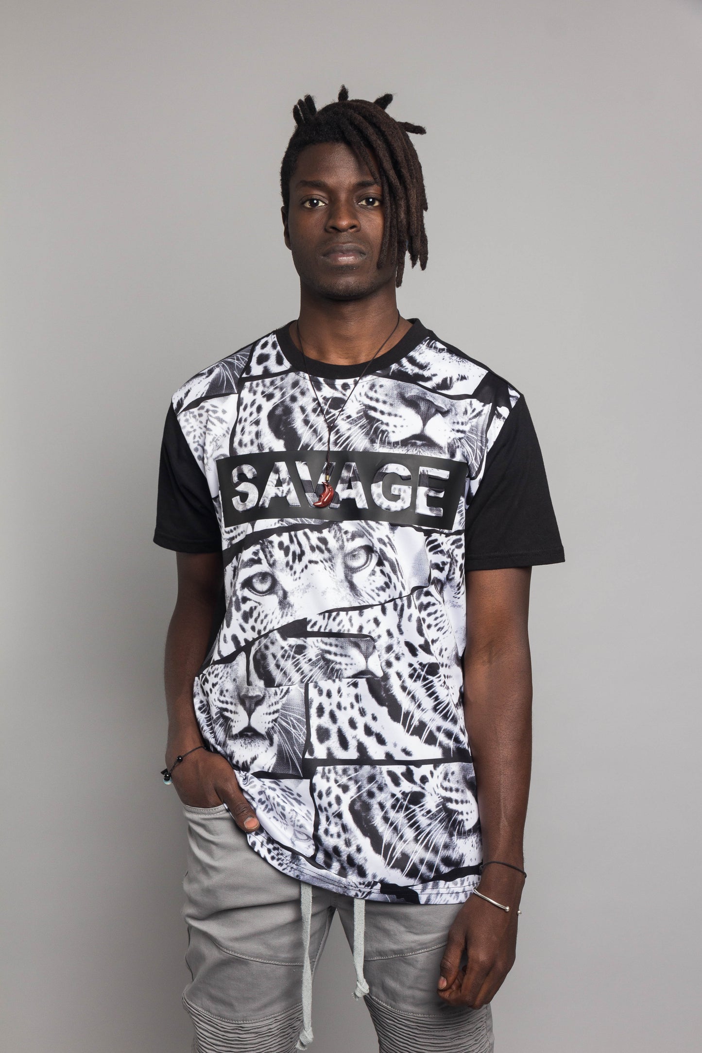 Savage Leopard T-Shirt
