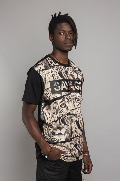 Savage Leopard T-Shirt