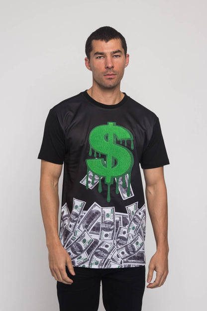 Chenille Dollar Sign T-Shirt