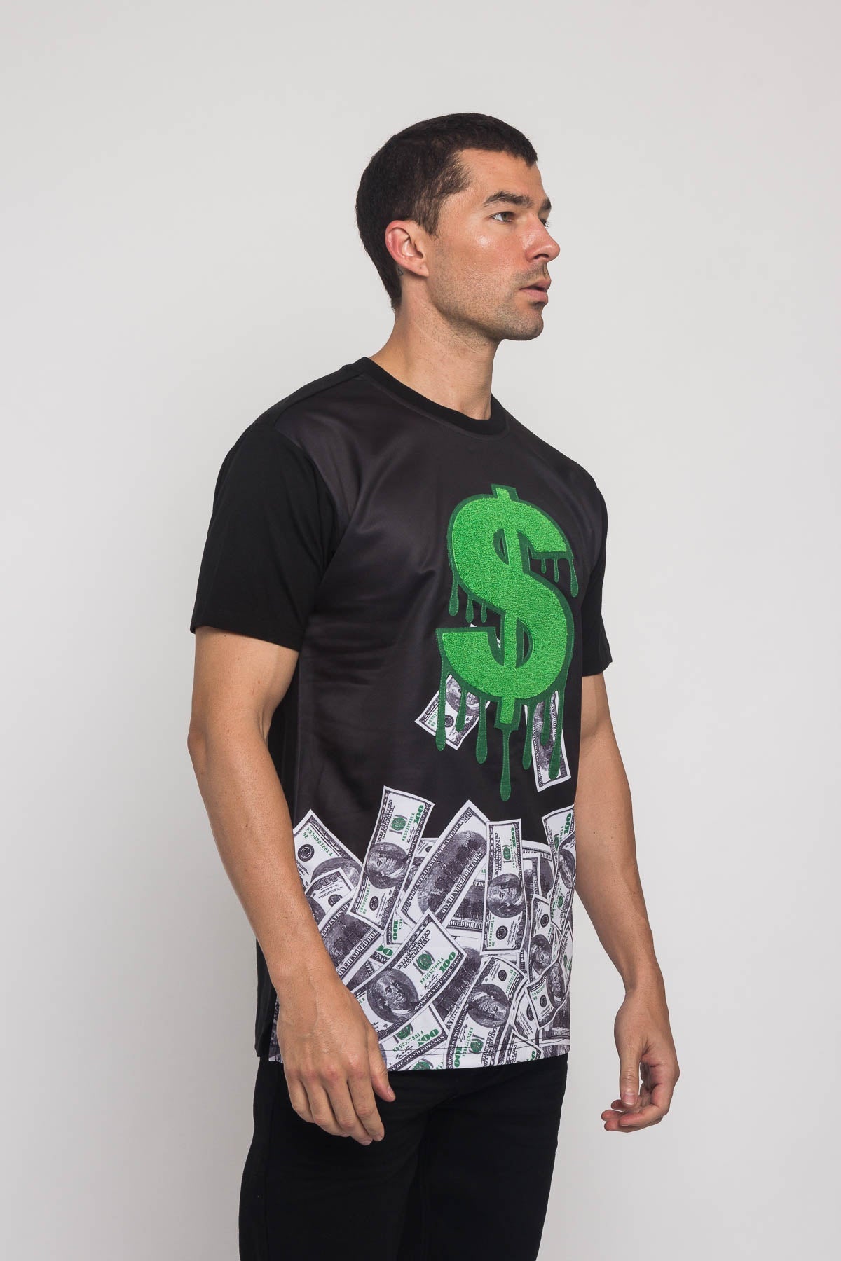 Chenille Dollar Sign T-Shirt