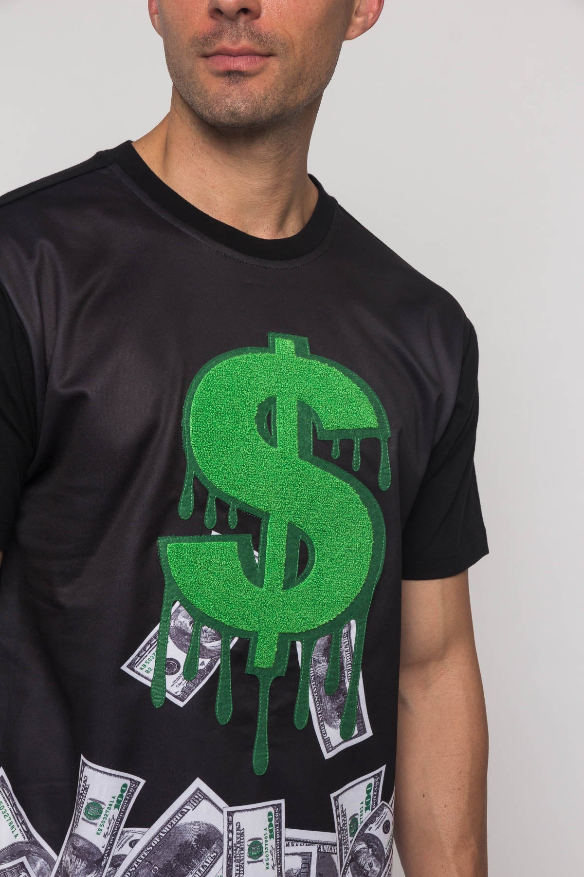 Chenille Dollar Sign T-Shirt
