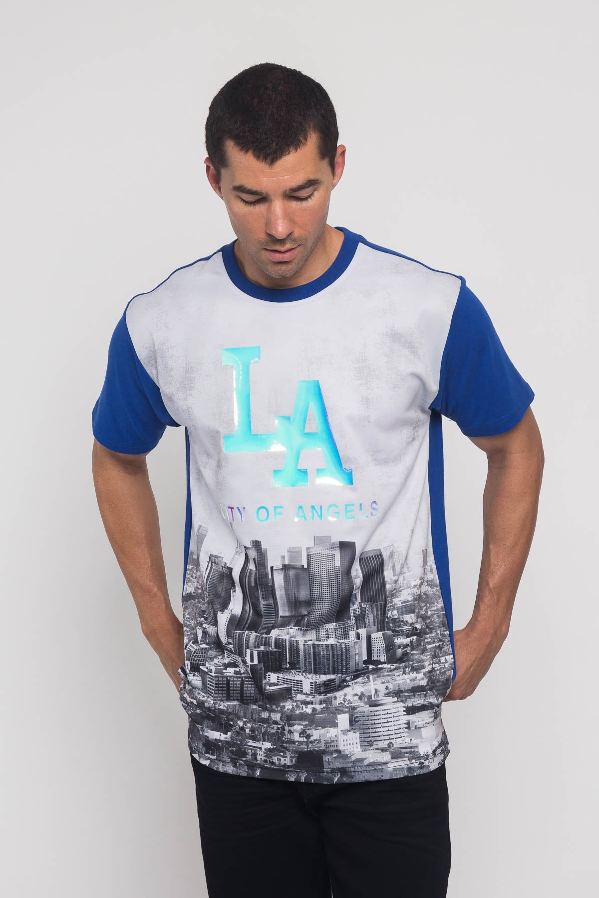 Iridescent Los Angeles City T-Shirt
