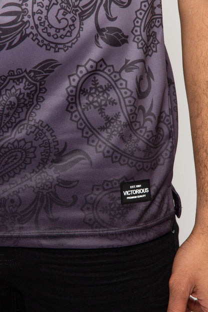 Paisley Gradient Ombre T-Shirt