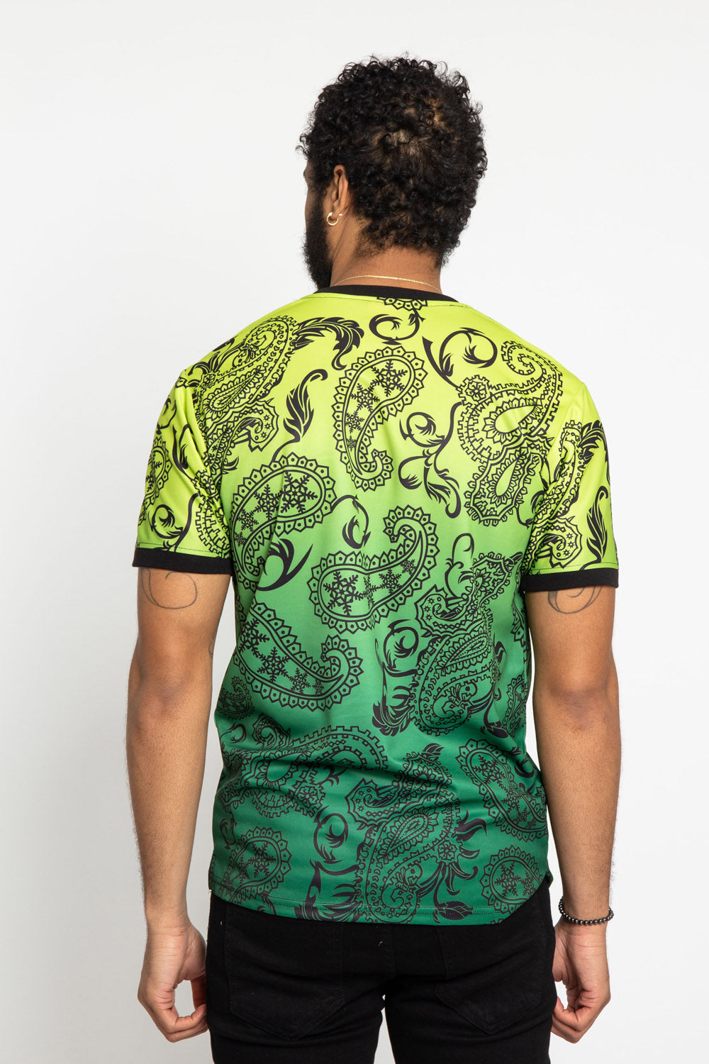 Paisley Gradient Ombre T-Shirt