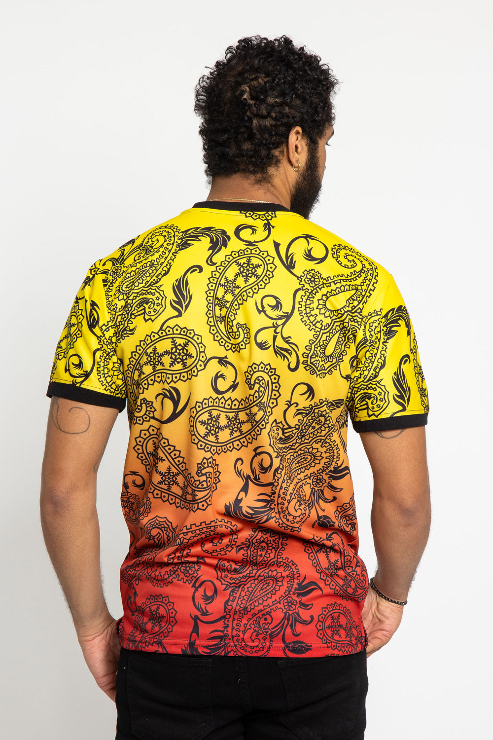 Paisley Gradient Ombre T-Shirt