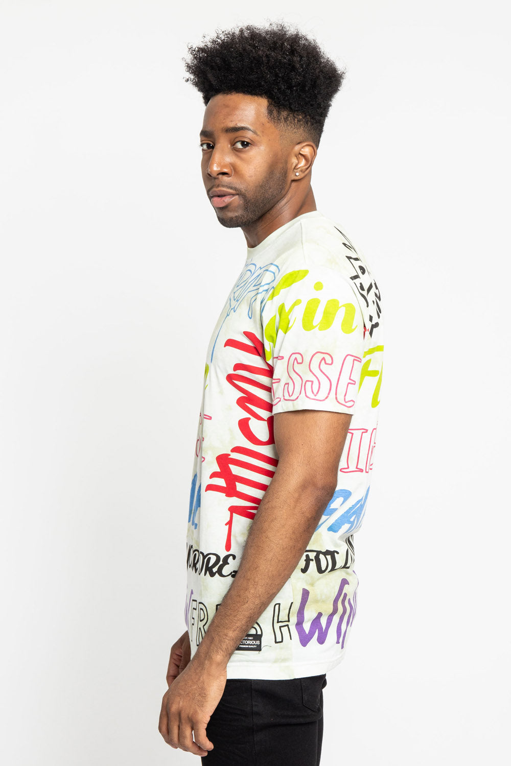 Tie Dye Graffiti T-Shirt