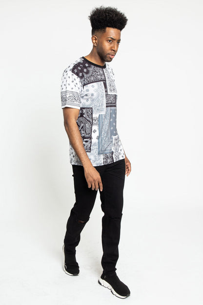 Multi Color Bandana T-Shirt