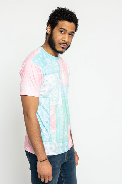 Multi Color Bandana T-Shirt
