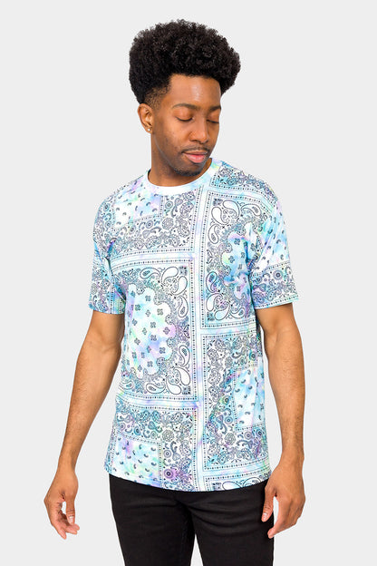 Bandana Paisley Tie Dye T-Shirt