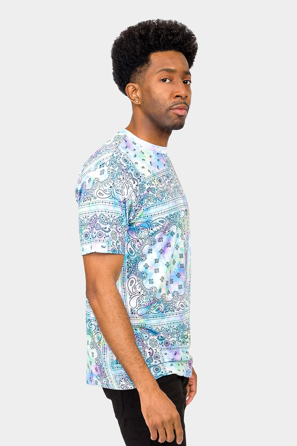 Bandana Paisley Tie Dye T-Shirt