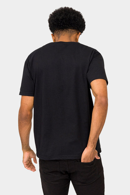 Paisley Print Embossed Lion T-Shirt