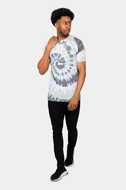 Pastel Spiral Tie Dye Cotton Shirt