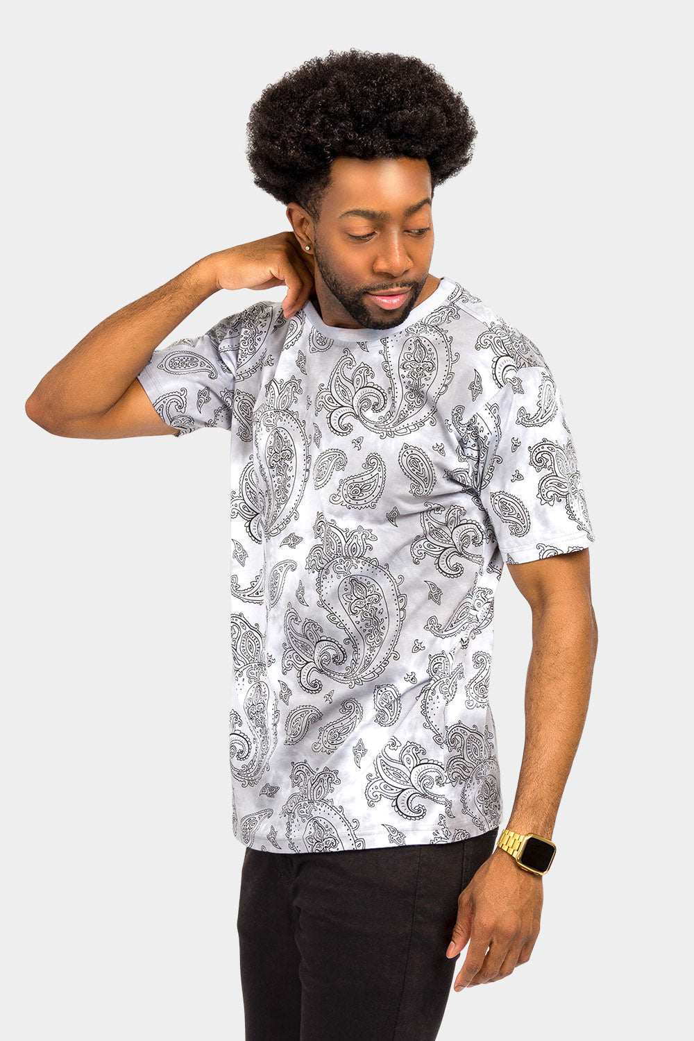 Bandana Paisley Tie Dye Shirt