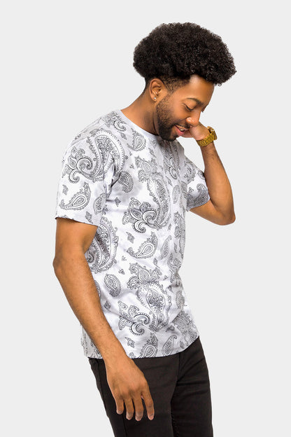 Bandana Paisley Tie Dye Shirt