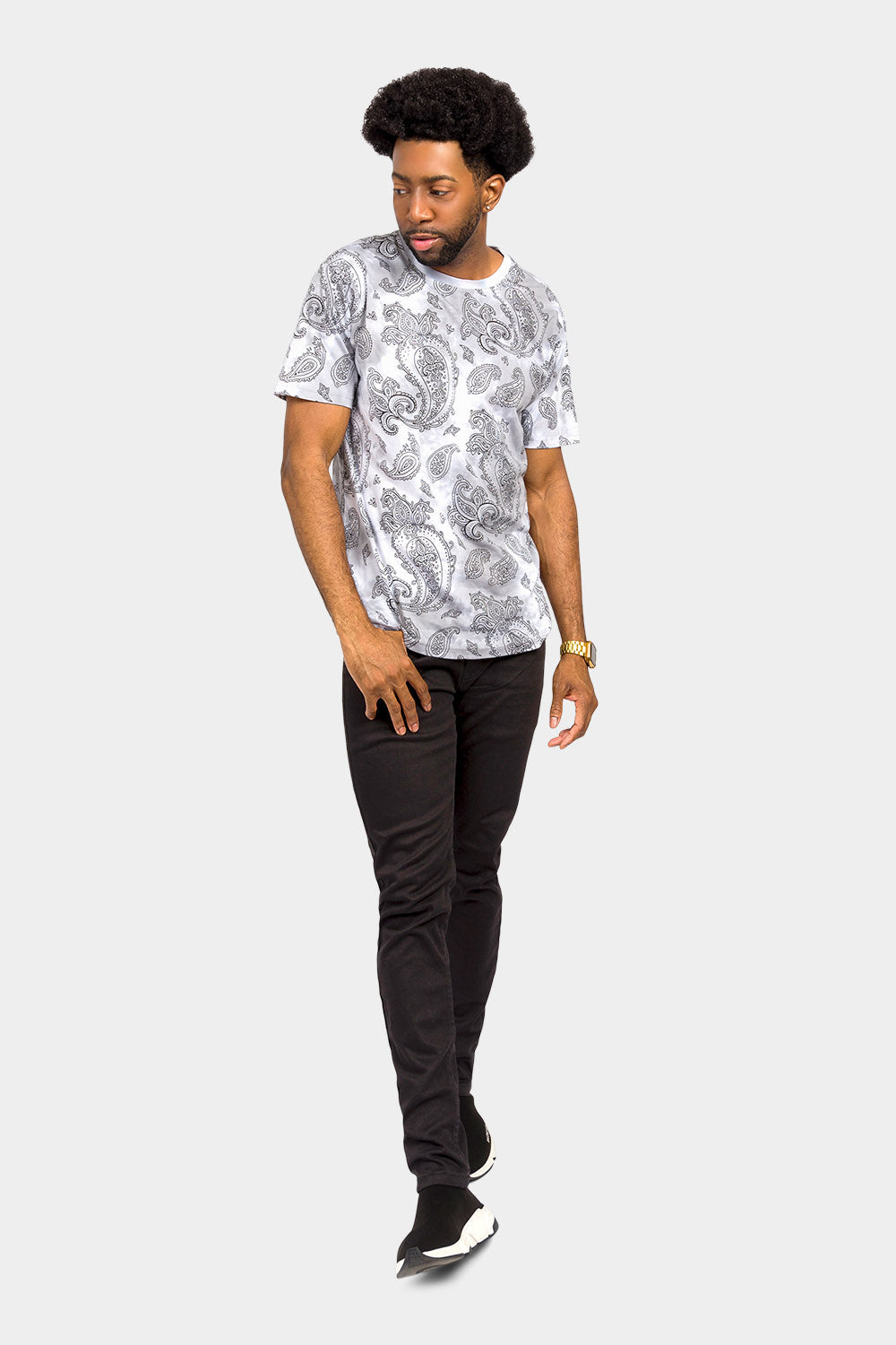 Bandana Paisley Tie Dye Shirt