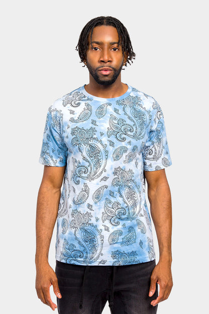 Bandana Paisley Tie Dye Shirt