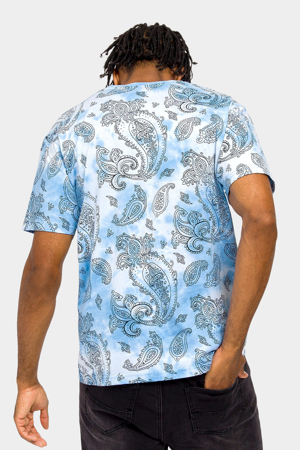 Bandana Paisley Tie Dye Shirt