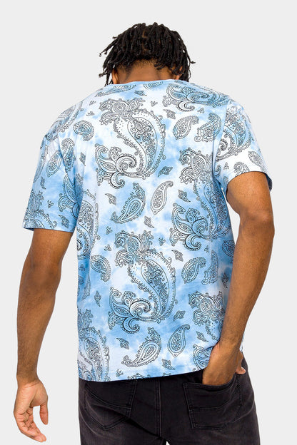 Bandana Paisley Tie Dye Shirt