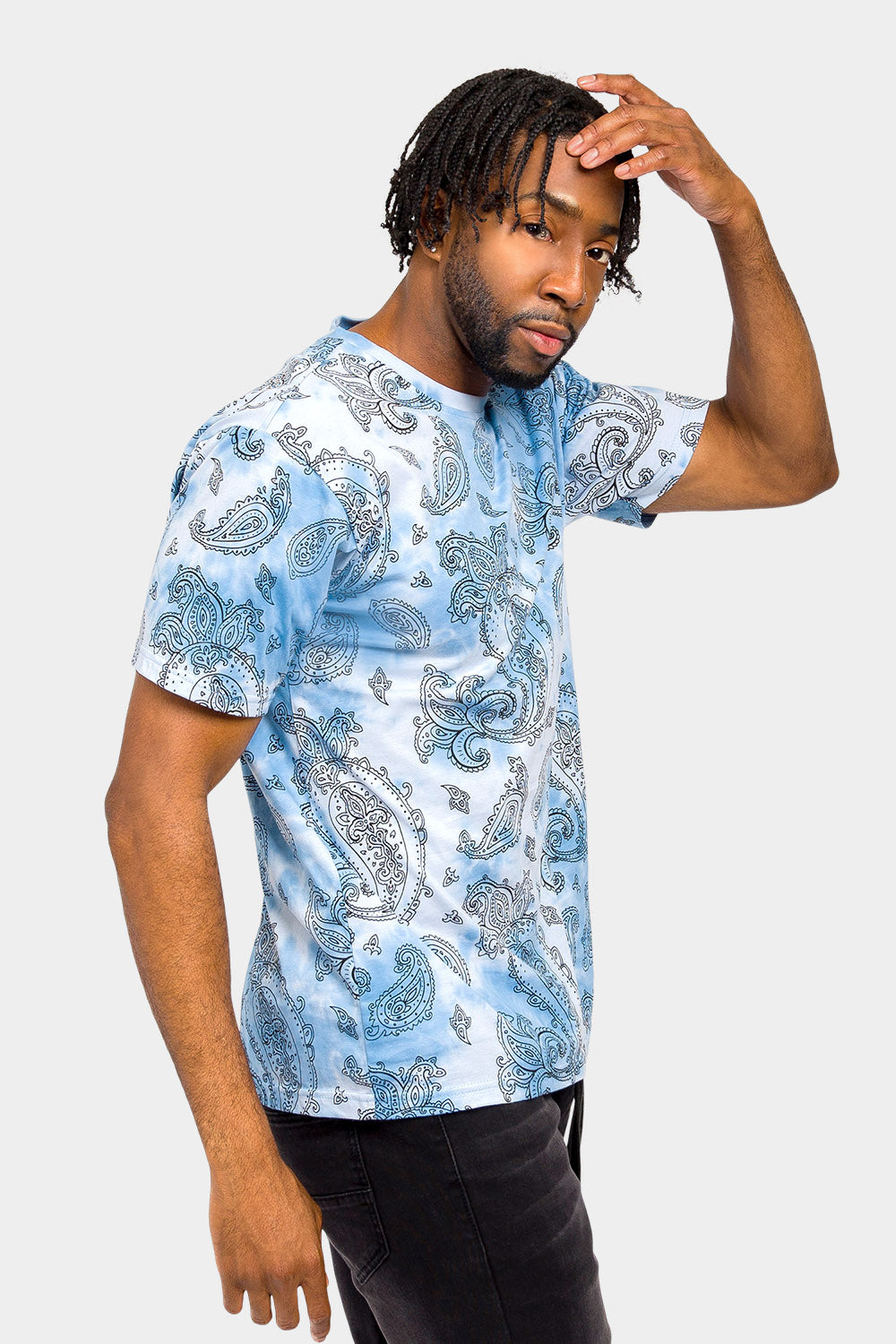Bandana Paisley Tie Dye Shirt